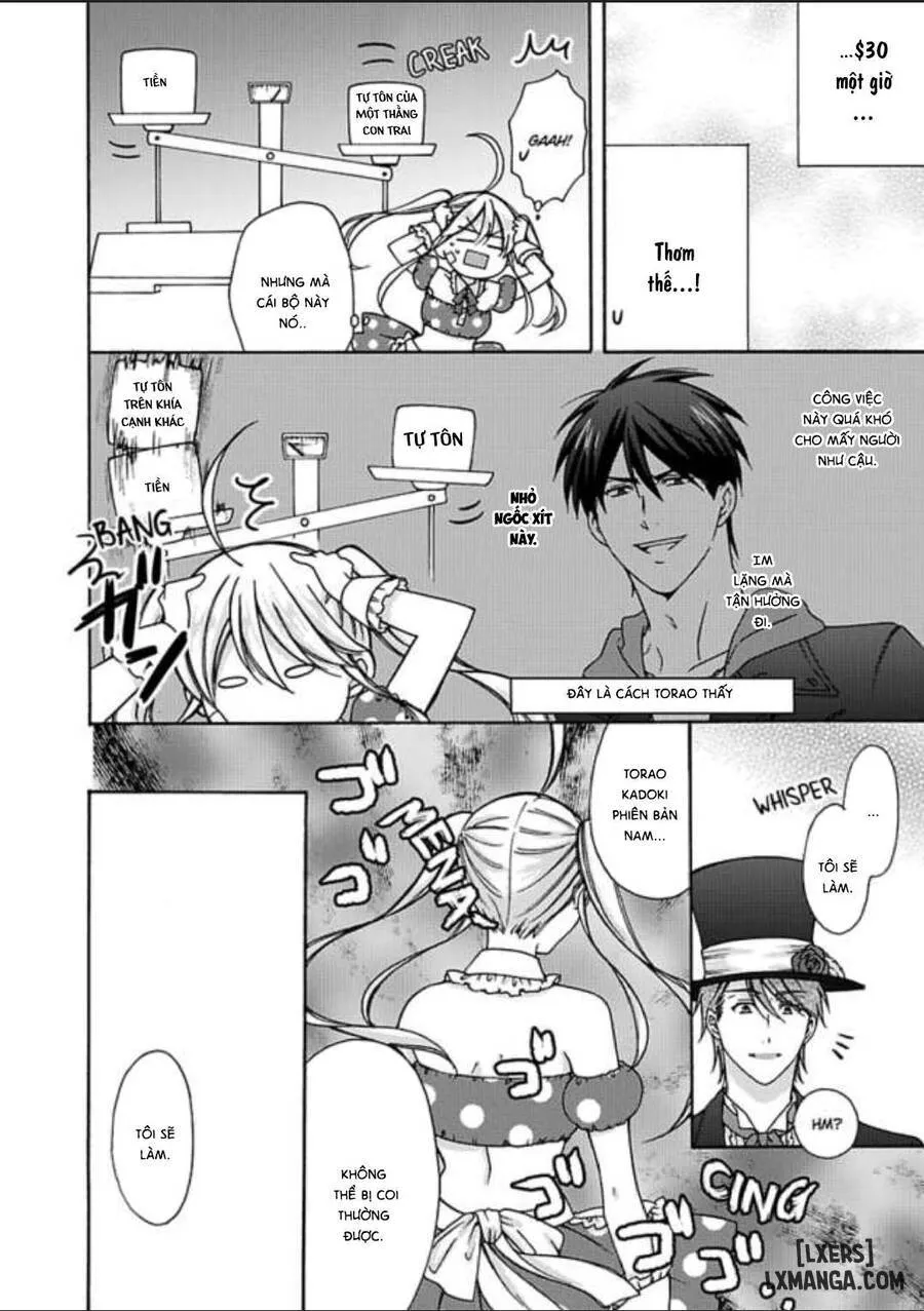 HentaiVN.net - Ảnh 6 - Nyotaika Yankee Gakuen: Ore no Hajimete, Nerawaretemasu! - Chap 16
