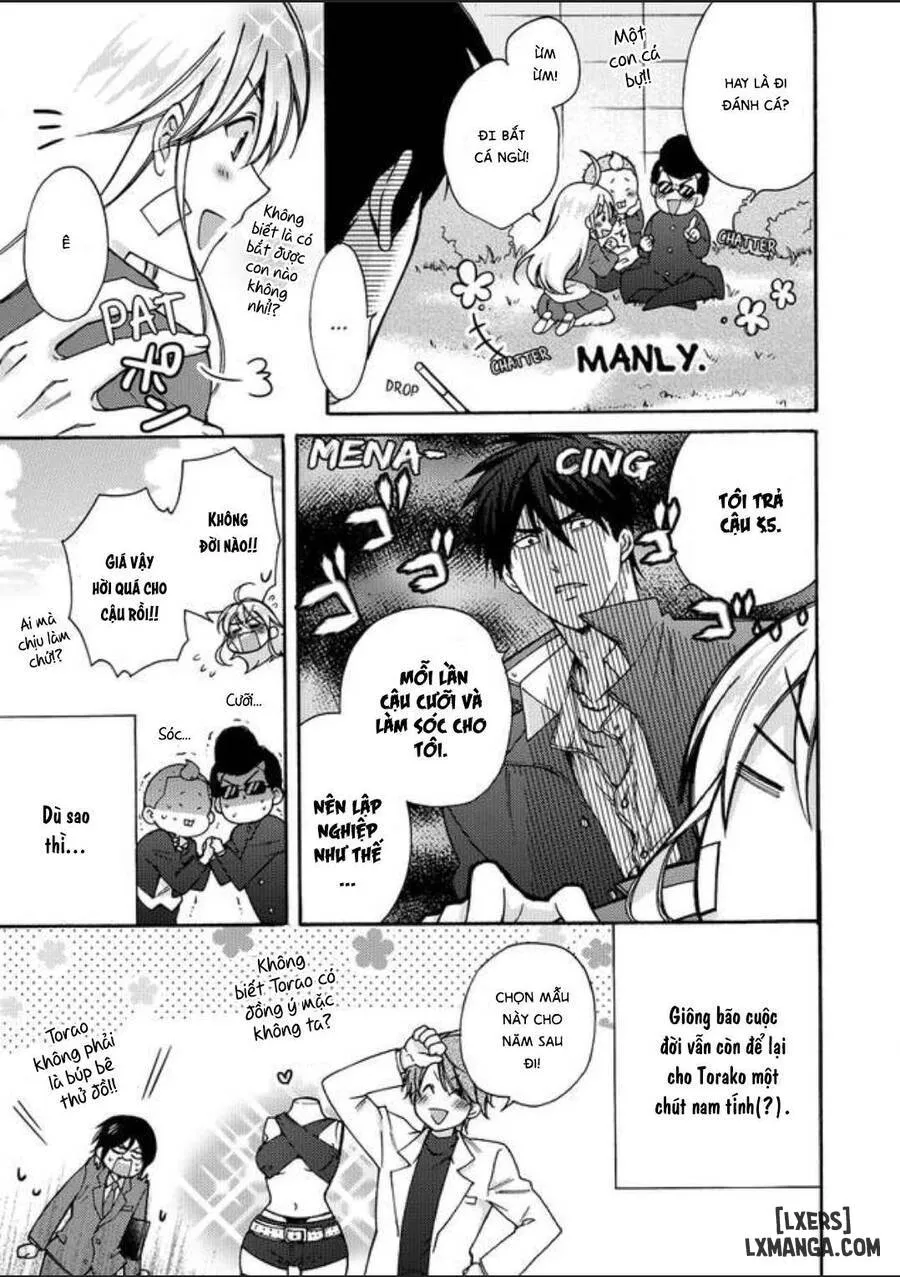 HentaiVN.net - Ảnh 9 - Nyotaika Yankee Gakuen: Ore no Hajimete, Nerawaretemasu! - Chap 17
