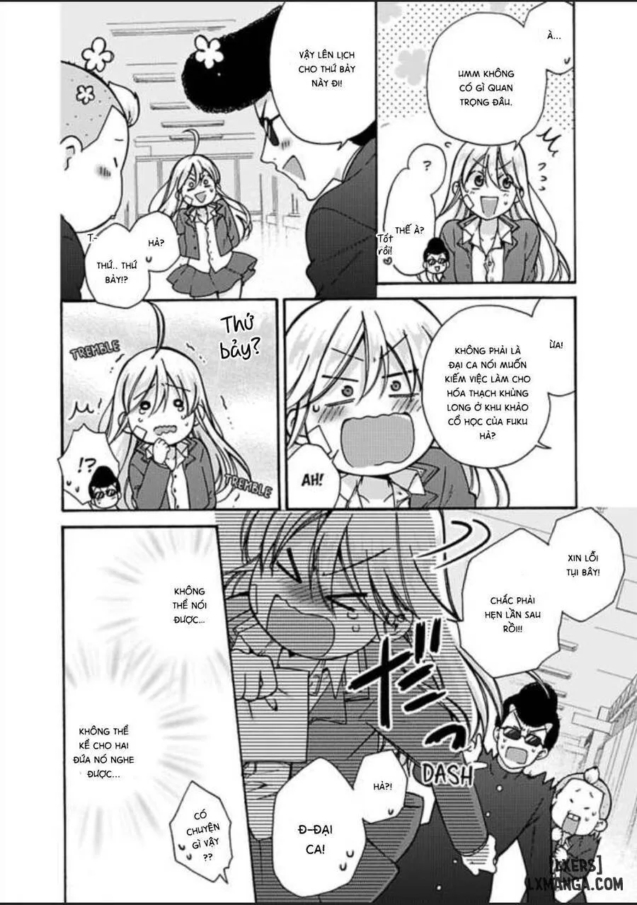 HentaiVN.net - Ảnh 13 - Nyotaika Yankee Gakuen: Ore no Hajimete, Nerawaretemasu! - Chap 17
