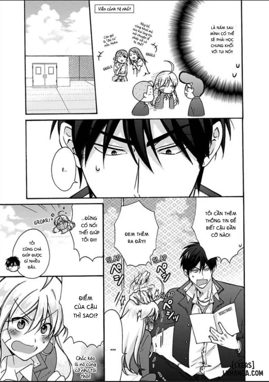 HentaiVN.net - Ảnh 14 - Nyotaika Yankee Gakuen: Ore no Hajimete, Nerawaretemasu! - Chap 17