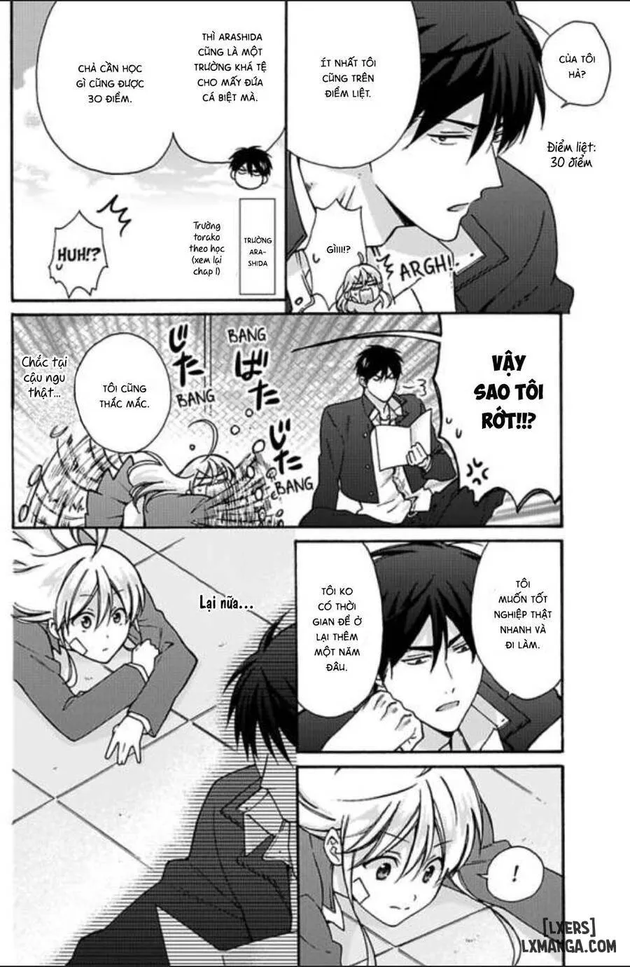 HentaiVN.net - Ảnh 15 - Nyotaika Yankee Gakuen: Ore no Hajimete, Nerawaretemasu! - Chap 17