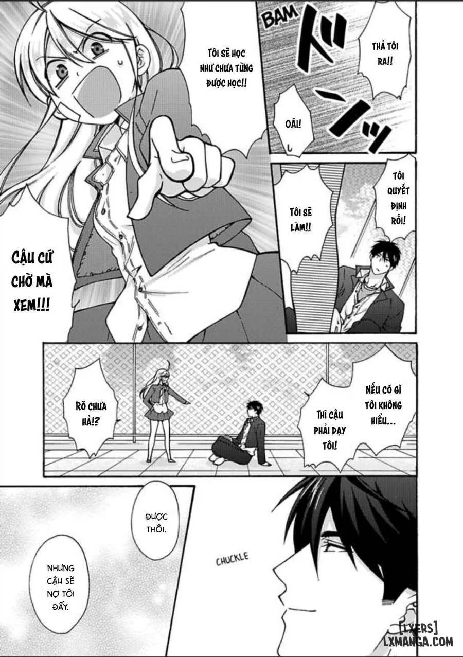 HentaiVN.net - Ảnh 18 - Nyotaika Yankee Gakuen: Ore no Hajimete, Nerawaretemasu! - Chap 17