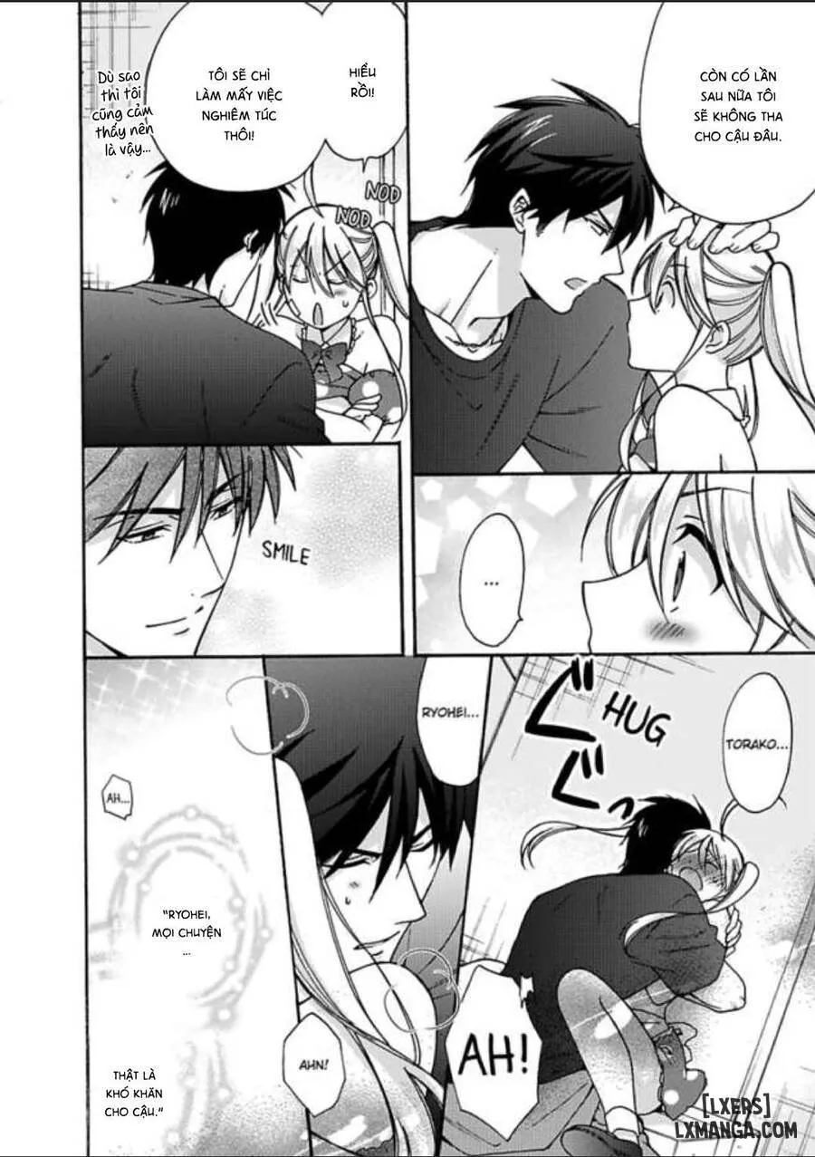 HentaiVN.net - Ảnh 6 - Nyotaika Yankee Gakuen: Ore no Hajimete, Nerawaretemasu! - Chap 17