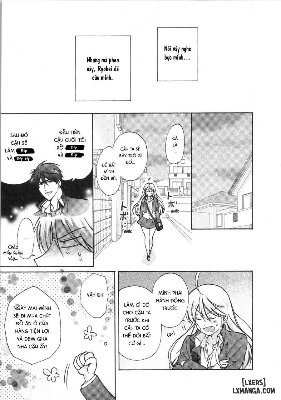 HentaiVN.net - Ảnh 14 - Nyotaika Yankee Gakuen: Ore no Hajimete, Nerawaretemasu! - Chap 17.5