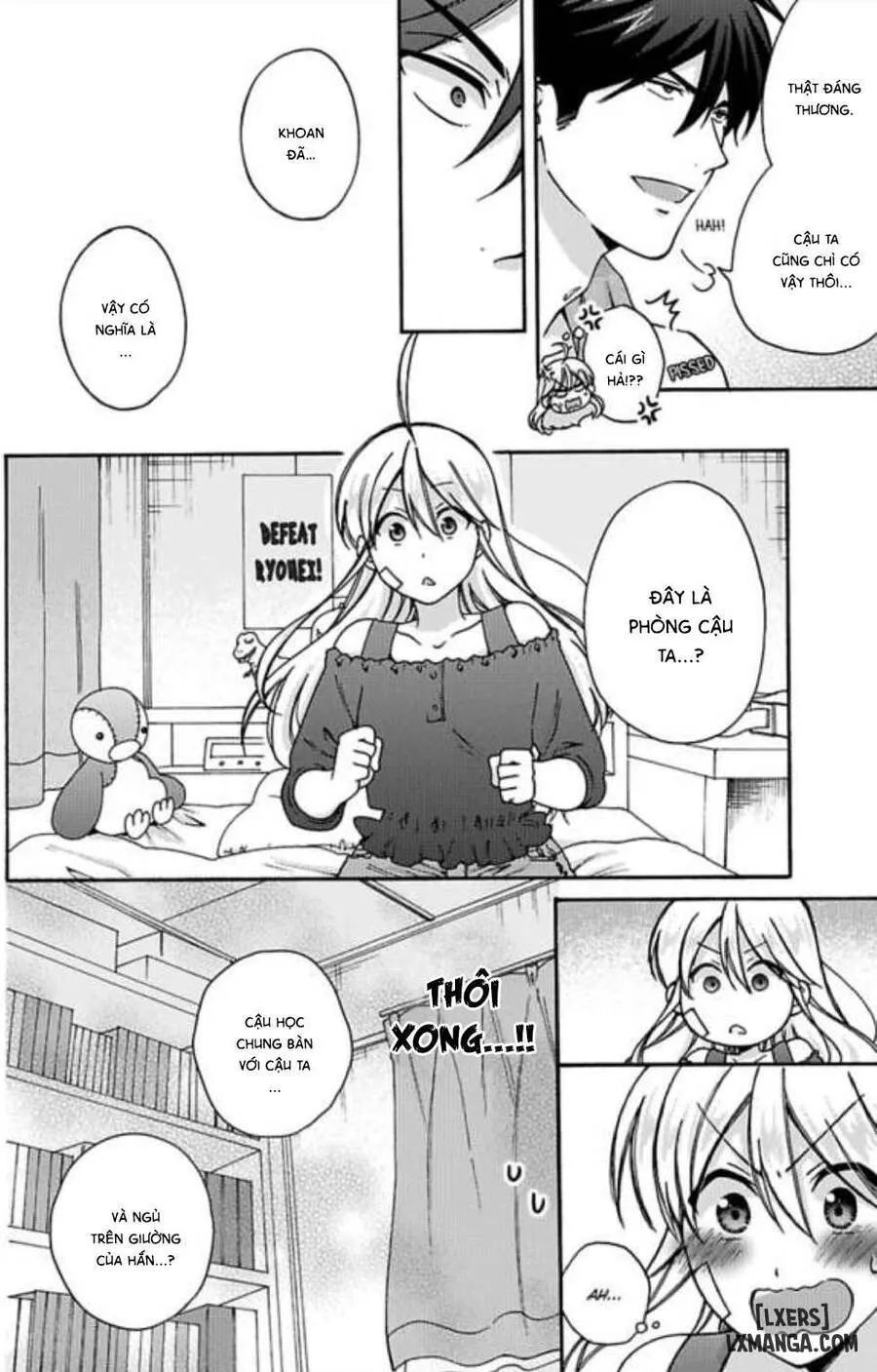 HentaiVN.net - Ảnh 12 - Nyotaika Yankee Gakuen: Ore no Hajimete, Nerawaretemasu! - Chap 18