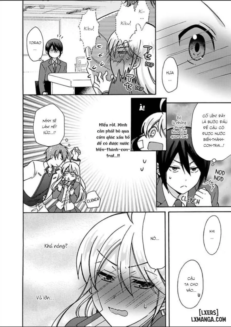 HentaiVN.net - Ảnh 10 - Nyotaika Yankee Gakuen: Ore no Hajimete, Nerawaretemasu! - Chap 21