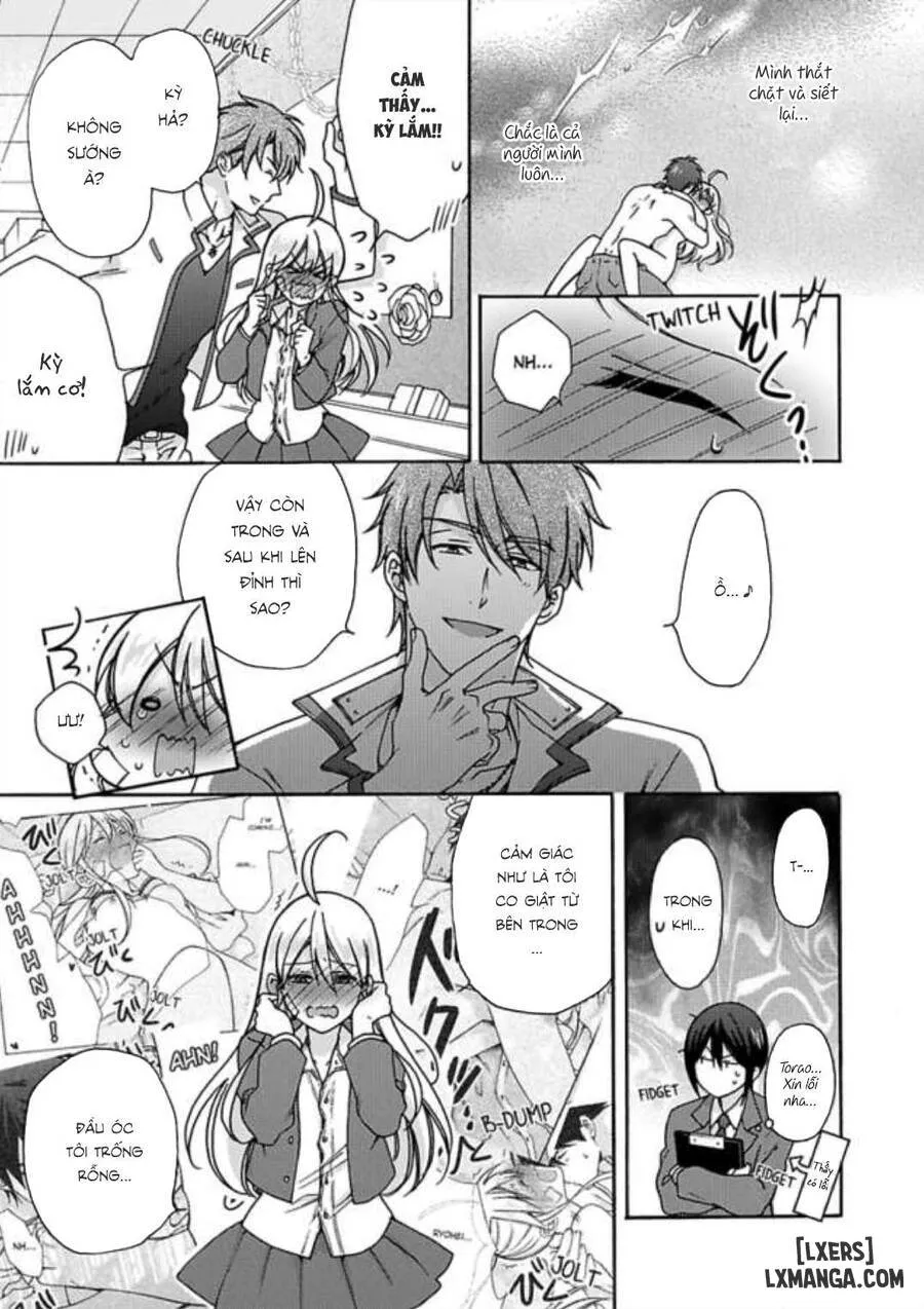 HentaiVN.net - Ảnh 11 - Nyotaika Yankee Gakuen: Ore no Hajimete, Nerawaretemasu! - Chap 21