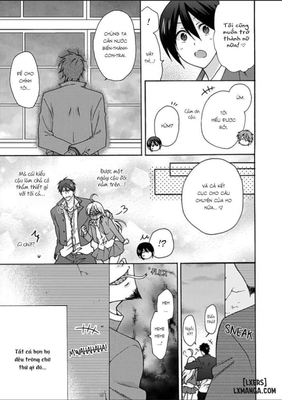 HentaiVN.net - Ảnh 25 - Nyotaika Yankee Gakuen: Ore no Hajimete, Nerawaretemasu! - Chap 21