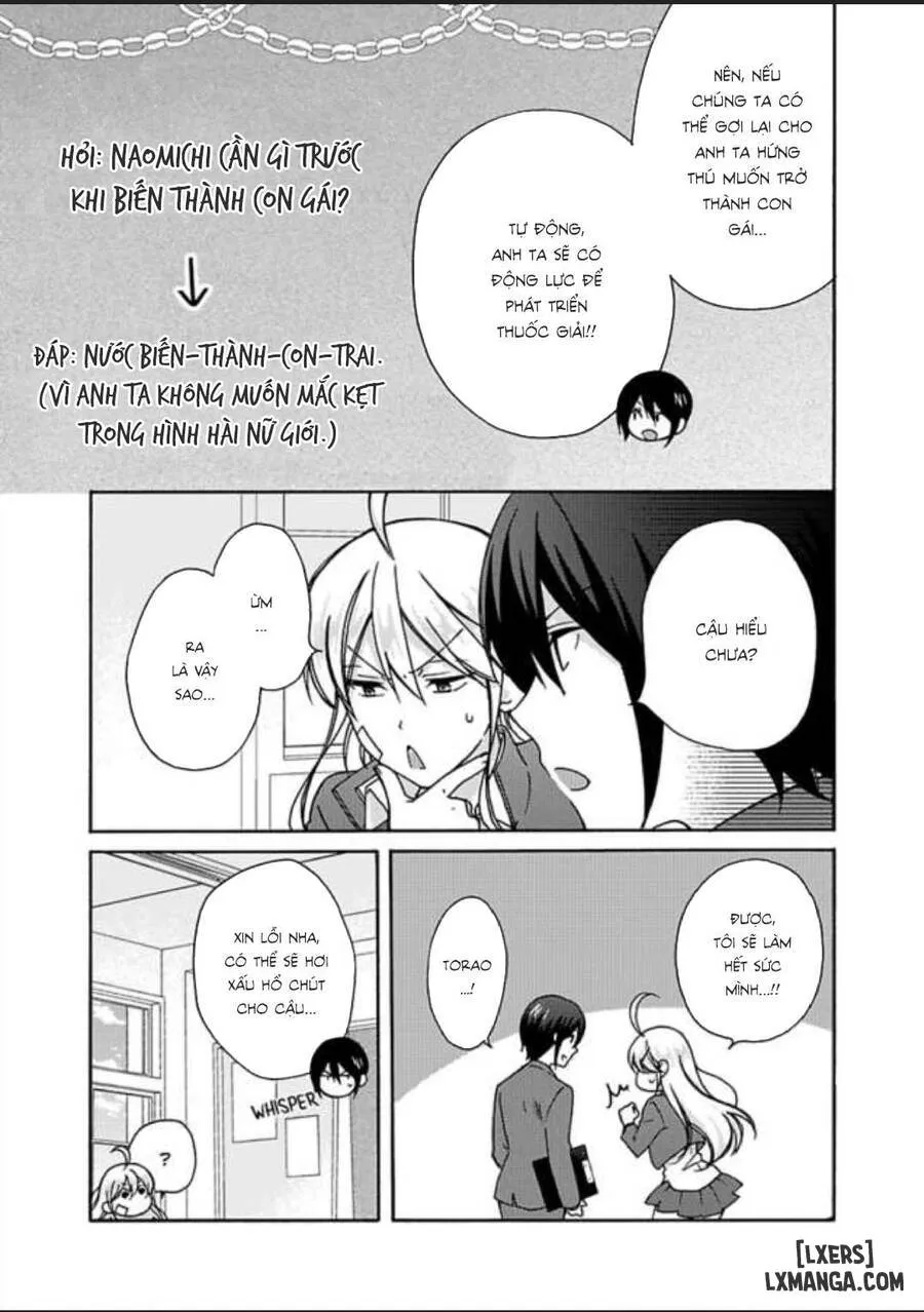 HentaiVN.net - Ảnh 7 - Nyotaika Yankee Gakuen: Ore no Hajimete, Nerawaretemasu! - Chap 21