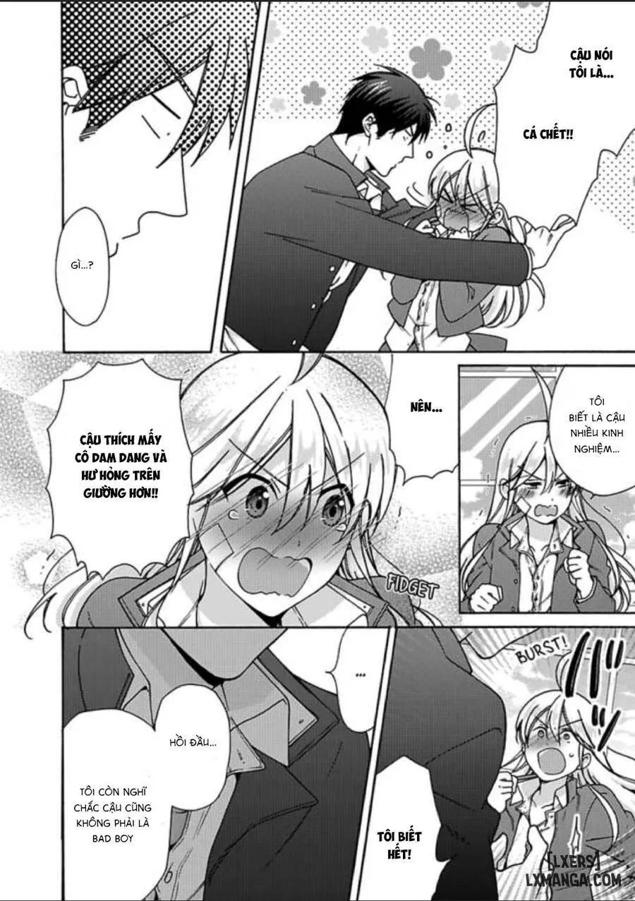 HentaiVN.net - Ảnh 14 - Nyotaika Yankee Gakuen: Ore no Hajimete, Nerawaretemasu! - Chap 22