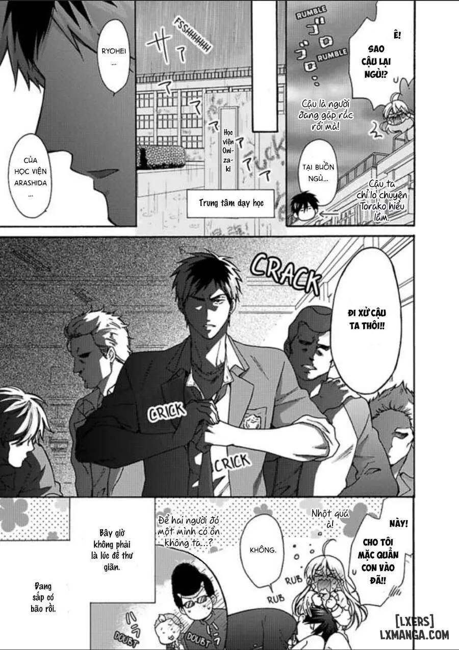 HentaiVN.net - Ảnh 27 - Nyotaika Yankee Gakuen: Ore no Hajimete, Nerawaretemasu! - Chap 22