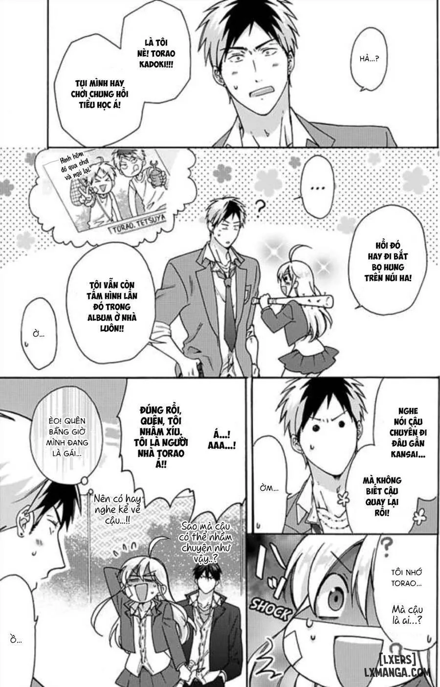HentaiVN.net - Ảnh 11 - Nyotaika Yankee Gakuen: Ore no Hajimete, Nerawaretemasu! - Chap 23