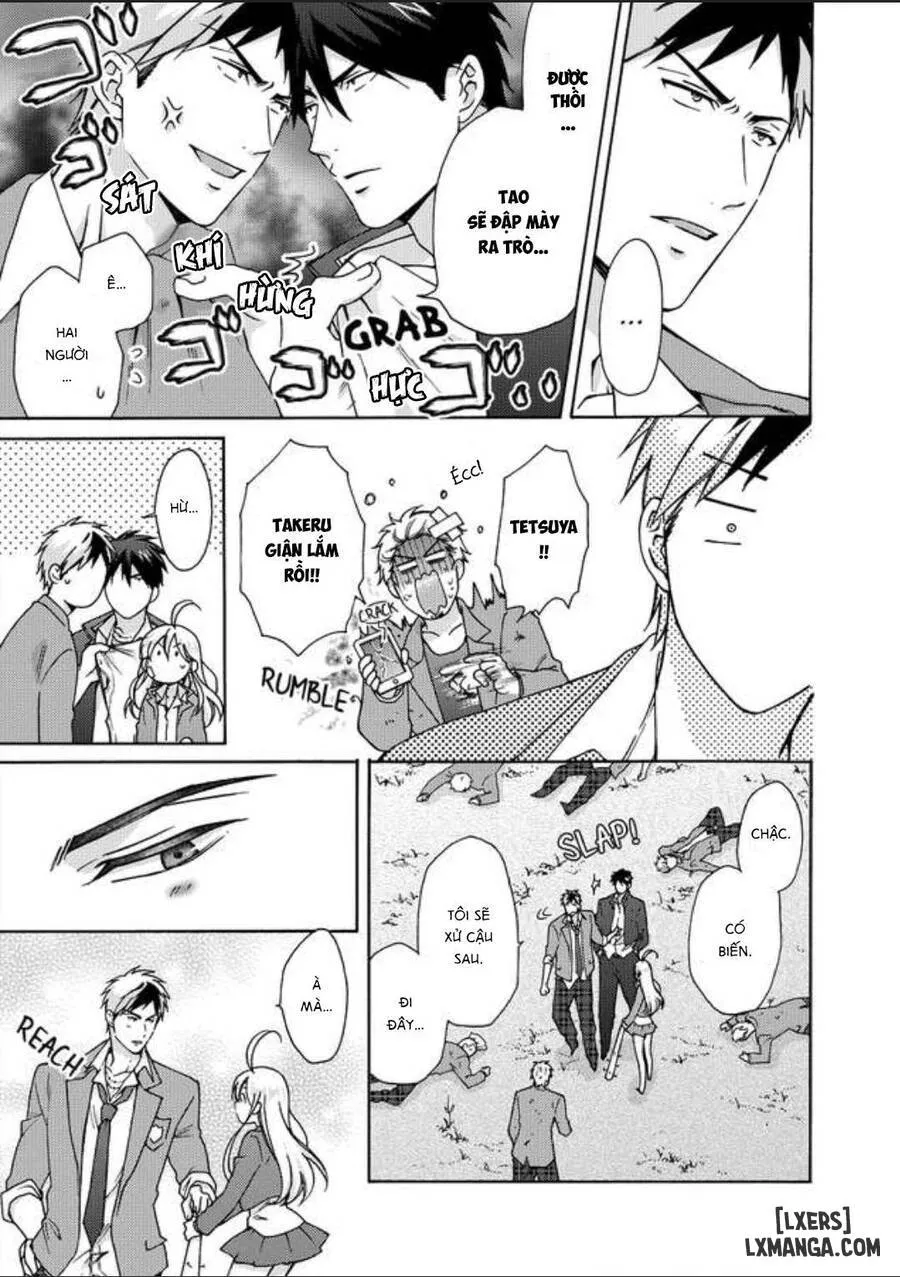 HentaiVN.net - Ảnh 13 - Nyotaika Yankee Gakuen: Ore no Hajimete, Nerawaretemasu! - Chap 23