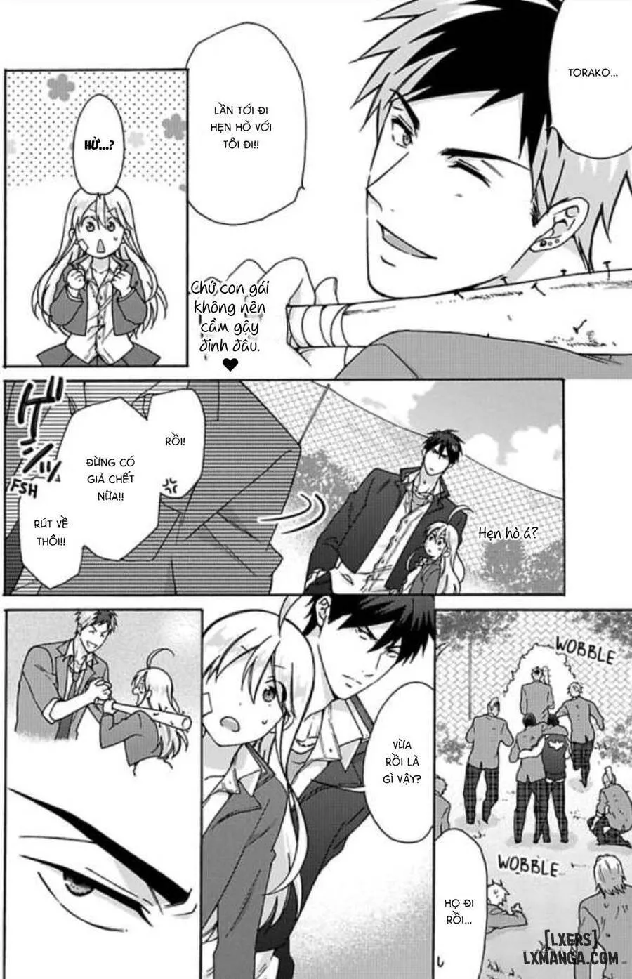 HentaiVN.net - Ảnh 14 - Nyotaika Yankee Gakuen: Ore no Hajimete, Nerawaretemasu! - Chap 23