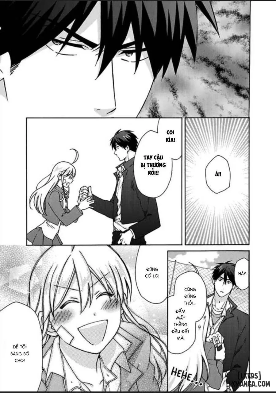 HentaiVN.net - Ảnh 15 - Nyotaika Yankee Gakuen: Ore no Hajimete, Nerawaretemasu! - Chap 23