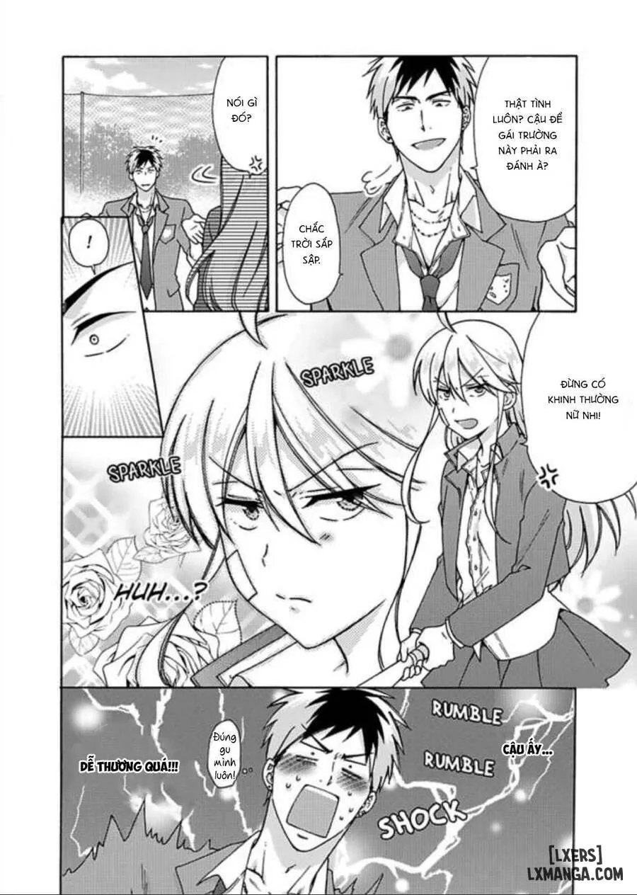 HentaiVN.net - Ảnh 8 - Nyotaika Yankee Gakuen: Ore no Hajimete, Nerawaretemasu! - Chap 23