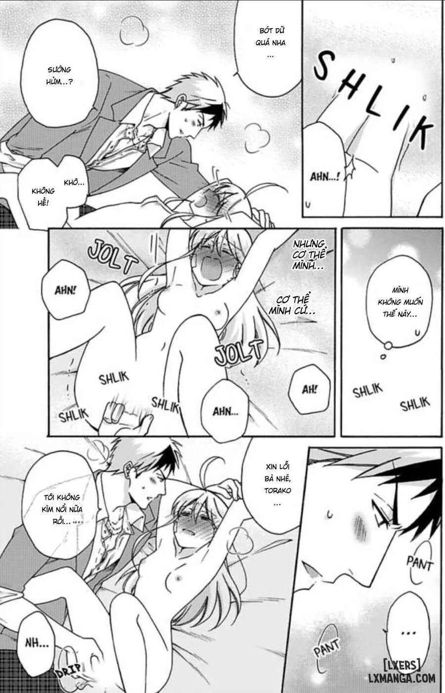 HentaiVN.net - Ảnh 23 - Nyotaika Yankee Gakuen: Ore no Hajimete, Nerawaretemasu! - Chap 24