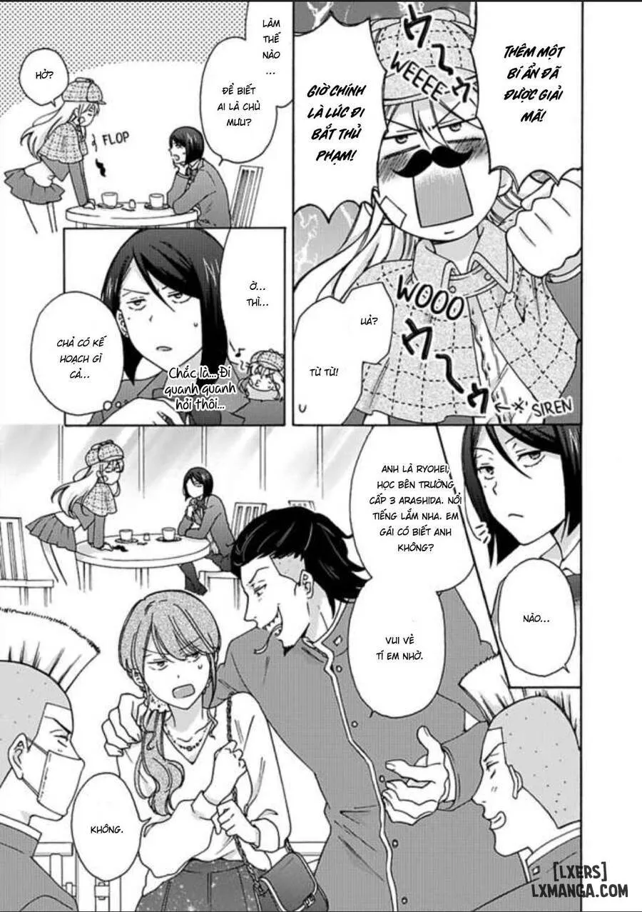 HentaiVN.net - Ảnh 3 - Nyotaika Yankee Gakuen: Ore no Hajimete, Nerawaretemasu! - Chap 24