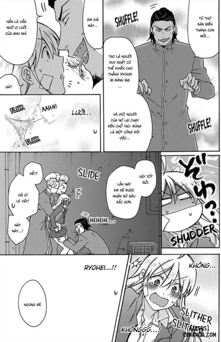 HentaiVN.net - Ảnh 7 - Nyotaika Yankee Gakuen: Ore no Hajimete, Nerawaretemasu! - Chap 24