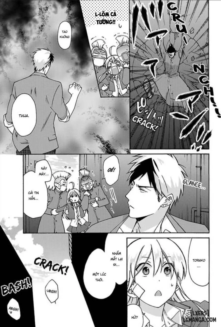 HentaiVN.net - Ảnh 9 - Nyotaika Yankee Gakuen: Ore no Hajimete, Nerawaretemasu! - Chap 24