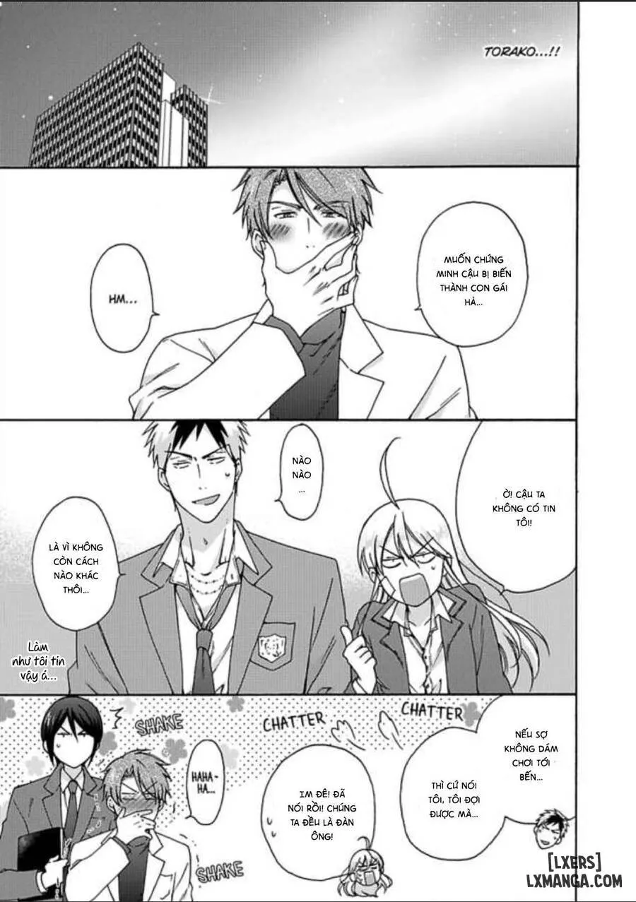 HentaiVN.net - Ảnh 3 - Nyotaika Yankee Gakuen: Ore no Hajimete, Nerawaretemasu! - Chap 25