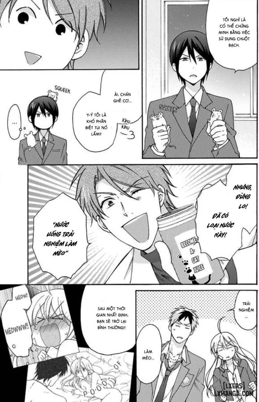 HentaiVN.net - Ảnh 5 - Nyotaika Yankee Gakuen: Ore no Hajimete, Nerawaretemasu! - Chap 25