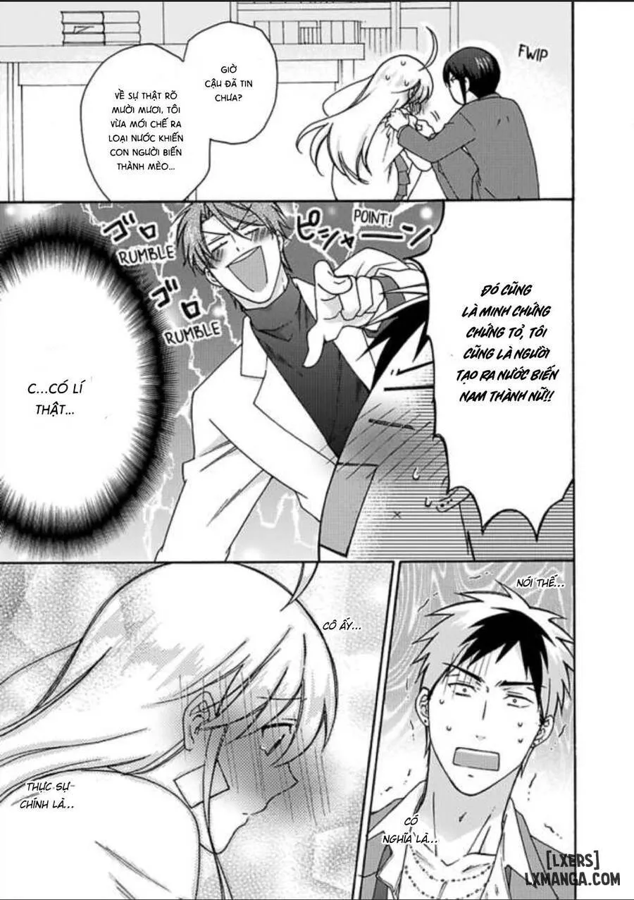 HentaiVN.net - Ảnh 7 - Nyotaika Yankee Gakuen: Ore no Hajimete, Nerawaretemasu! - Chap 25