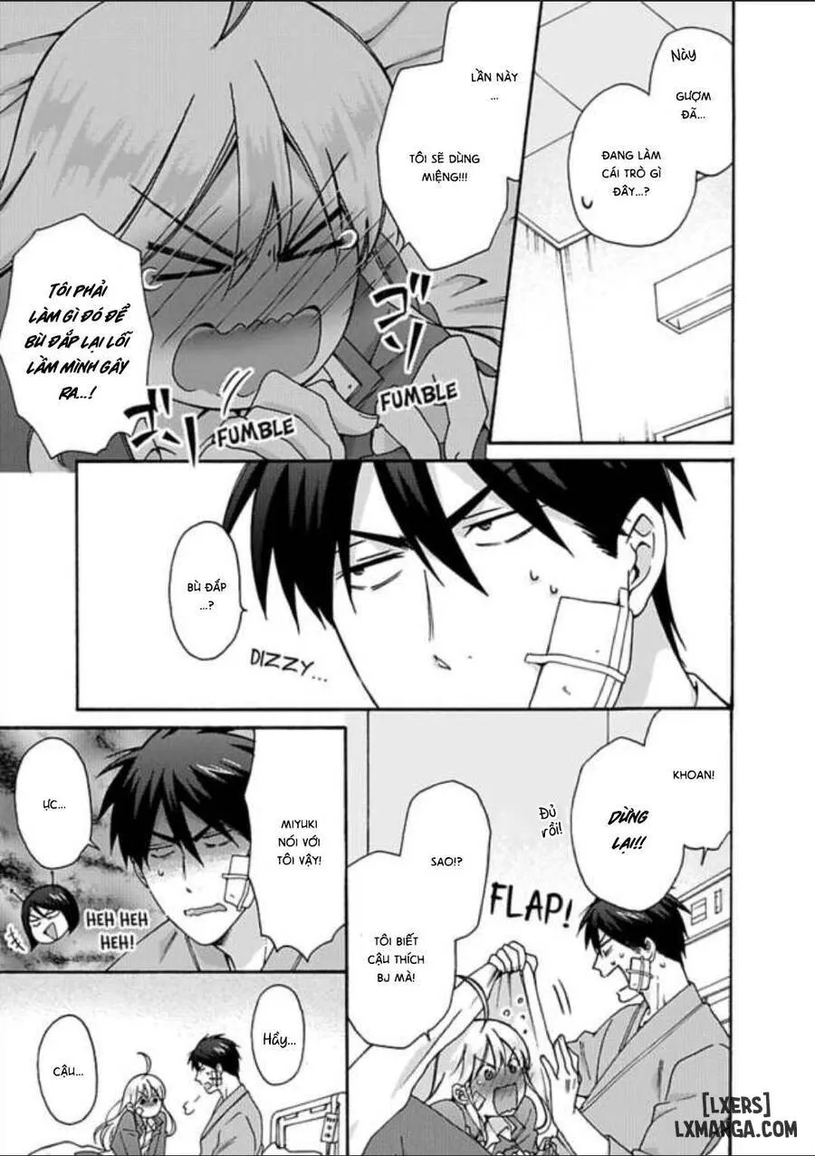 HentaiVN.net - Ảnh 19 - Nyotaika Yankee Gakuen: Ore no Hajimete, Nerawaretemasu! - Chap 26