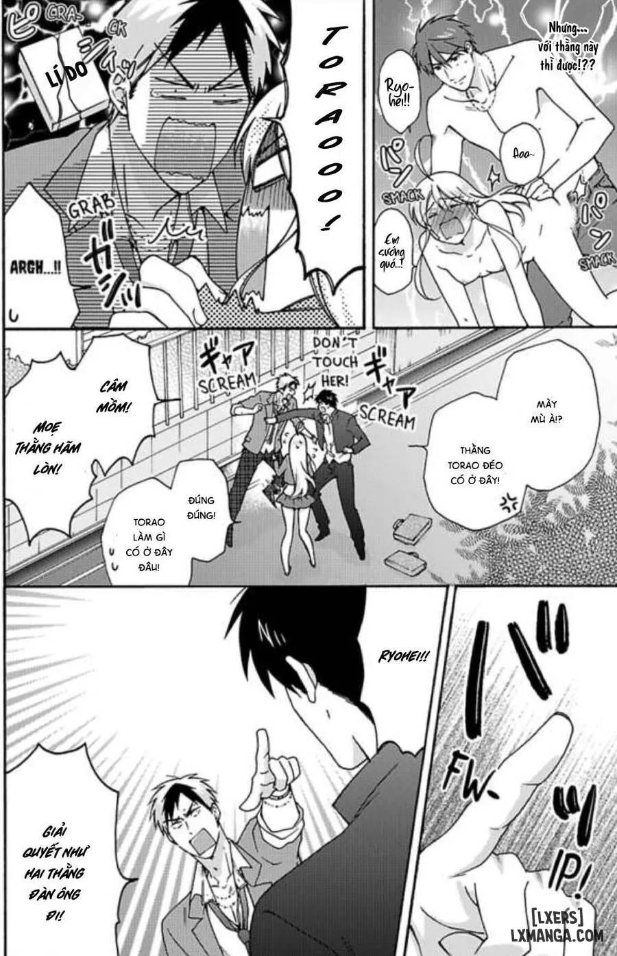 HentaiVN.net - Ảnh 8 - Nyotaika Yankee Gakuen: Ore no Hajimete, Nerawaretemasu! - Chap 26