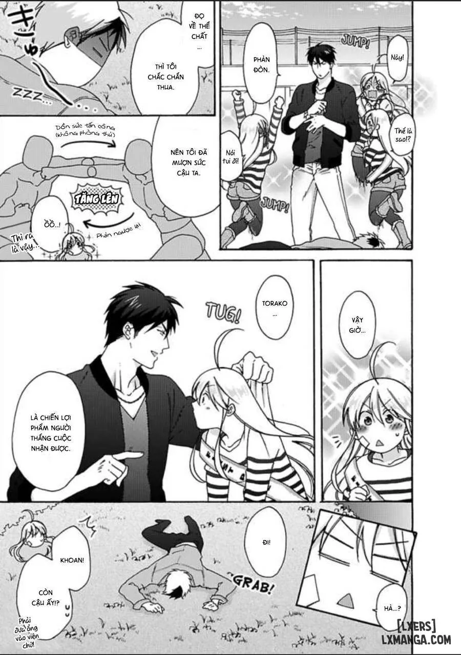 HentaiVN.net - Ảnh 11 - Nyotaika Yankee Gakuen: Ore no Hajimete, Nerawaretemasu! - Chap 27