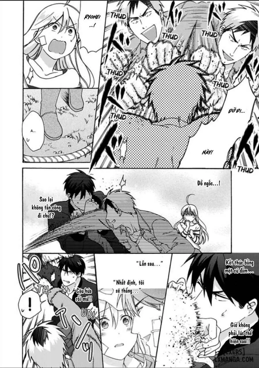 HentaiVN.net - Ảnh 8 - Nyotaika Yankee Gakuen: Ore no Hajimete, Nerawaretemasu! - Chap 27