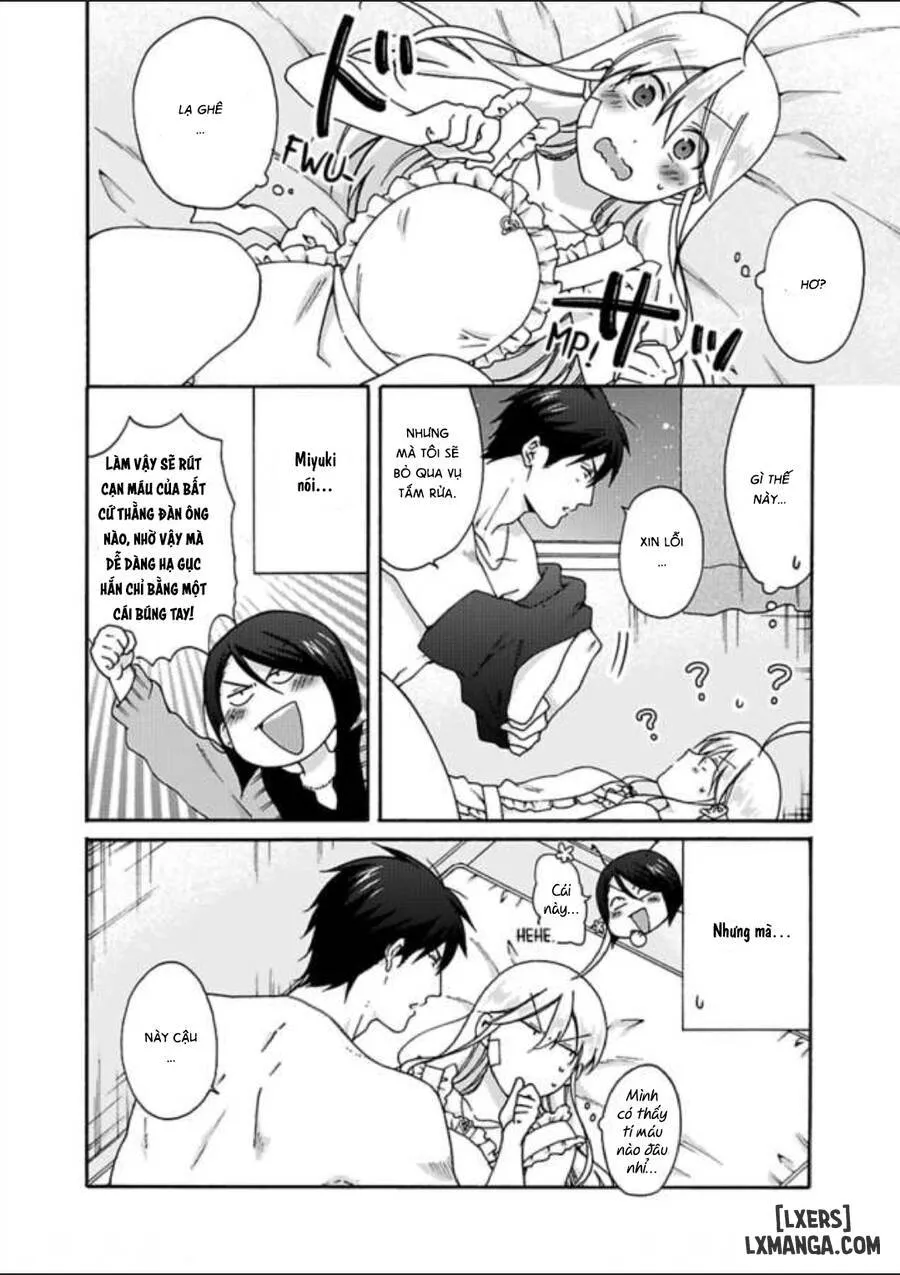 HentaiVN.net - Ảnh 14 - Nyotaika Yankee Gakuen: Ore no Hajimete, Nerawaretemasu! - Chap 28