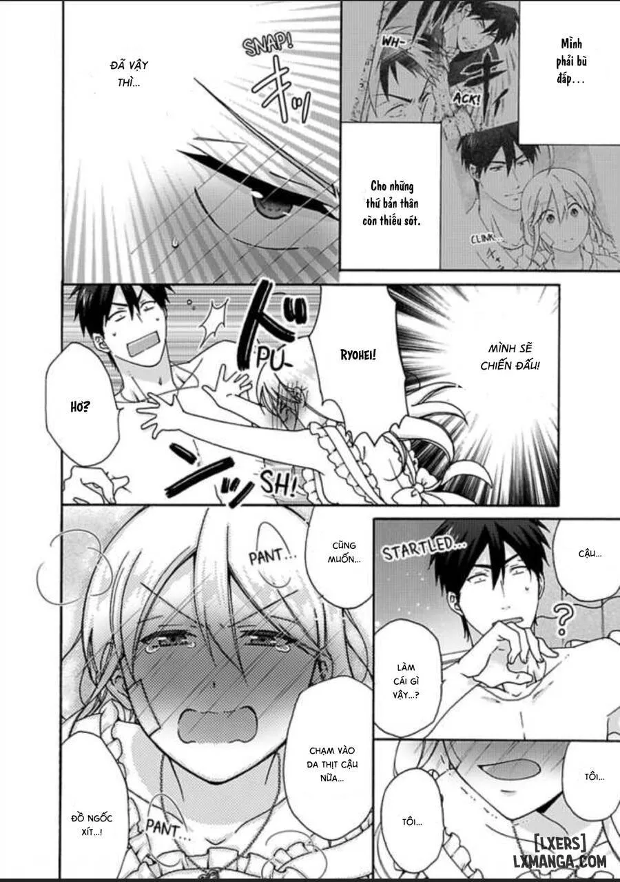 HentaiVN.net - Ảnh 18 - Nyotaika Yankee Gakuen: Ore no Hajimete, Nerawaretemasu! - Chap 28