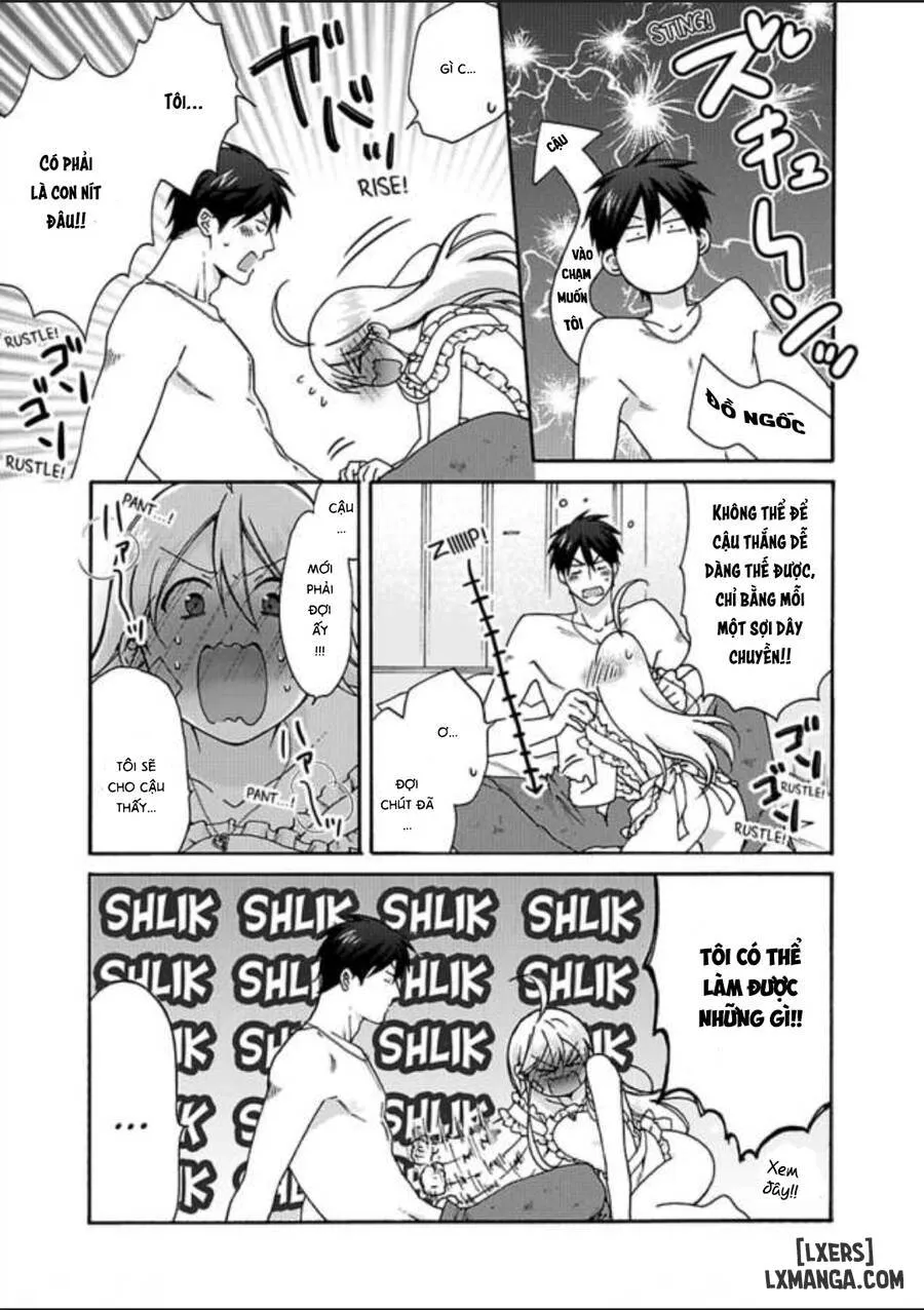 HentaiVN.net - Ảnh 19 - Nyotaika Yankee Gakuen: Ore no Hajimete, Nerawaretemasu! - Chap 28