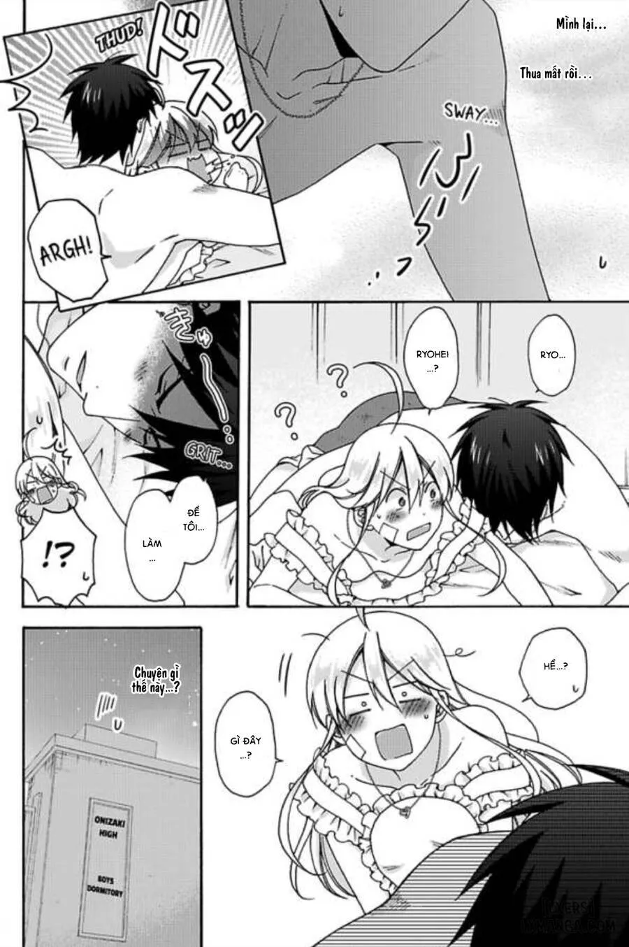 HentaiVN.net - Ảnh 24 - Nyotaika Yankee Gakuen: Ore no Hajimete, Nerawaretemasu! - Chap 28