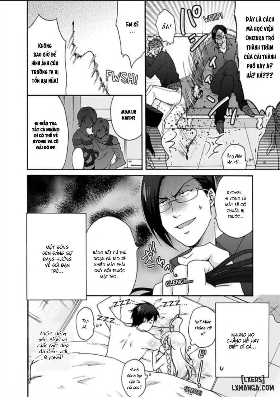 HentaiVN.net - Ảnh 26 - Nyotaika Yankee Gakuen: Ore no Hajimete, Nerawaretemasu! - Chap 28