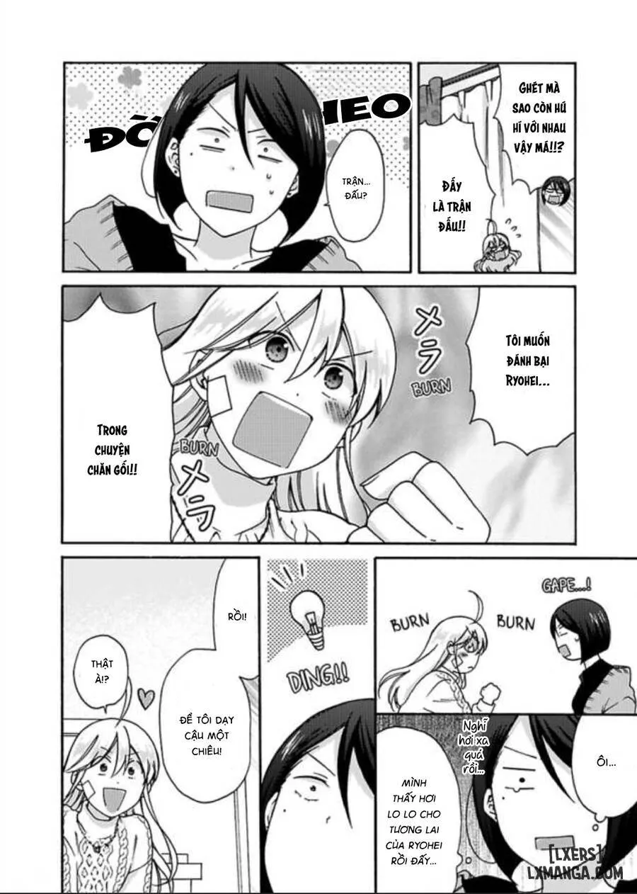 HentaiVN.net - Ảnh 8 - Nyotaika Yankee Gakuen: Ore no Hajimete, Nerawaretemasu! - Chap 28