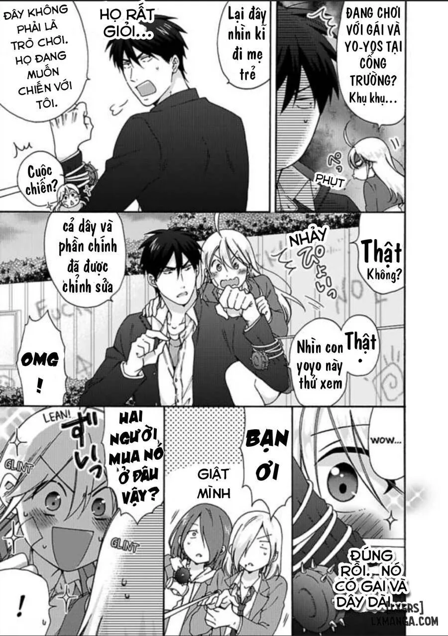 HentaiVN.net - Ảnh 11 - Nyotaika Yankee Gakuen: Ore no Hajimete, Nerawaretemasu! - Chap 29