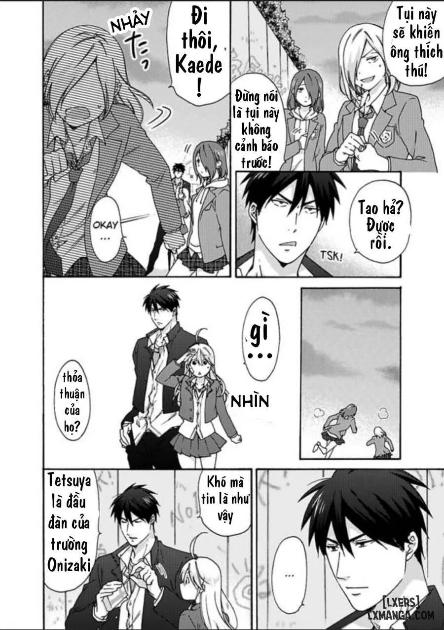 HentaiVN.net - Ảnh 14 - Nyotaika Yankee Gakuen: Ore no Hajimete, Nerawaretemasu! - Chap 29