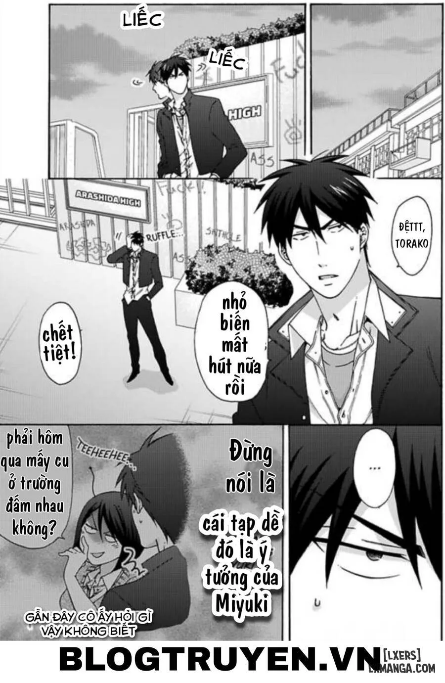 HentaiVN.net - Ảnh 5 - Nyotaika Yankee Gakuen: Ore no Hajimete, Nerawaretemasu! - Chap 29