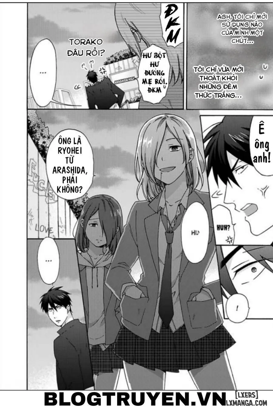 HentaiVN.net - Ảnh 6 - Nyotaika Yankee Gakuen: Ore no Hajimete, Nerawaretemasu! - Chap 29