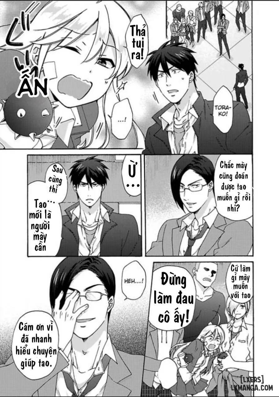 HentaiVN.net - Ảnh 11 - Nyotaika Yankee Gakuen: Ore no Hajimete, Nerawaretemasu! - Chap 30