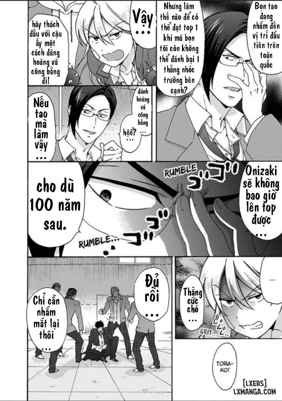 HentaiVN.net - Ảnh 14 - Nyotaika Yankee Gakuen: Ore no Hajimete, Nerawaretemasu! - Chap 30