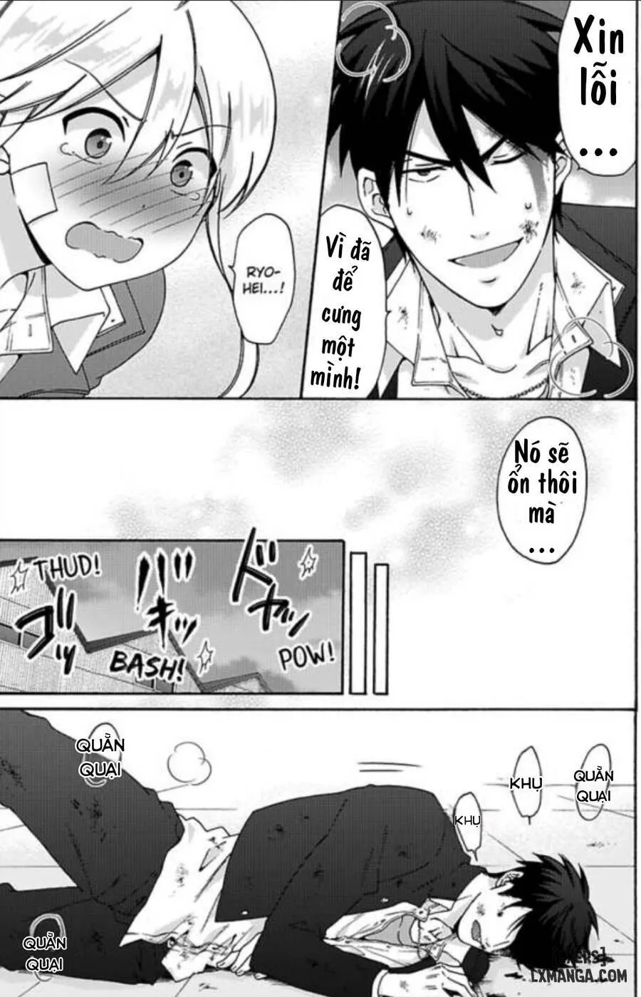 HentaiVN.net - Ảnh 15 - Nyotaika Yankee Gakuen: Ore no Hajimete, Nerawaretemasu! - Chap 30