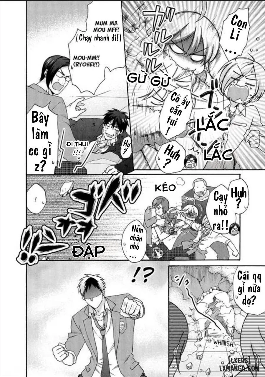 HentaiVN.net - Ảnh 18 - Nyotaika Yankee Gakuen: Ore no Hajimete, Nerawaretemasu! - Chap 30