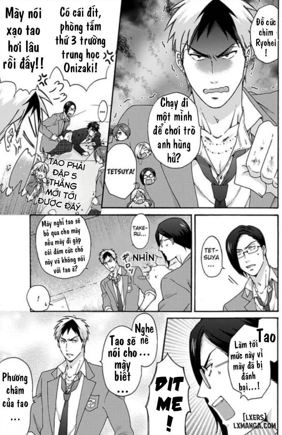 HentaiVN.net - Ảnh 19 - Nyotaika Yankee Gakuen: Ore no Hajimete, Nerawaretemasu! - Chap 30