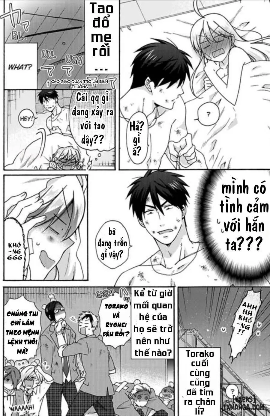 HentaiVN.net - Ảnh 30 - Nyotaika Yankee Gakuen: Ore no Hajimete, Nerawaretemasu! - Chap 30