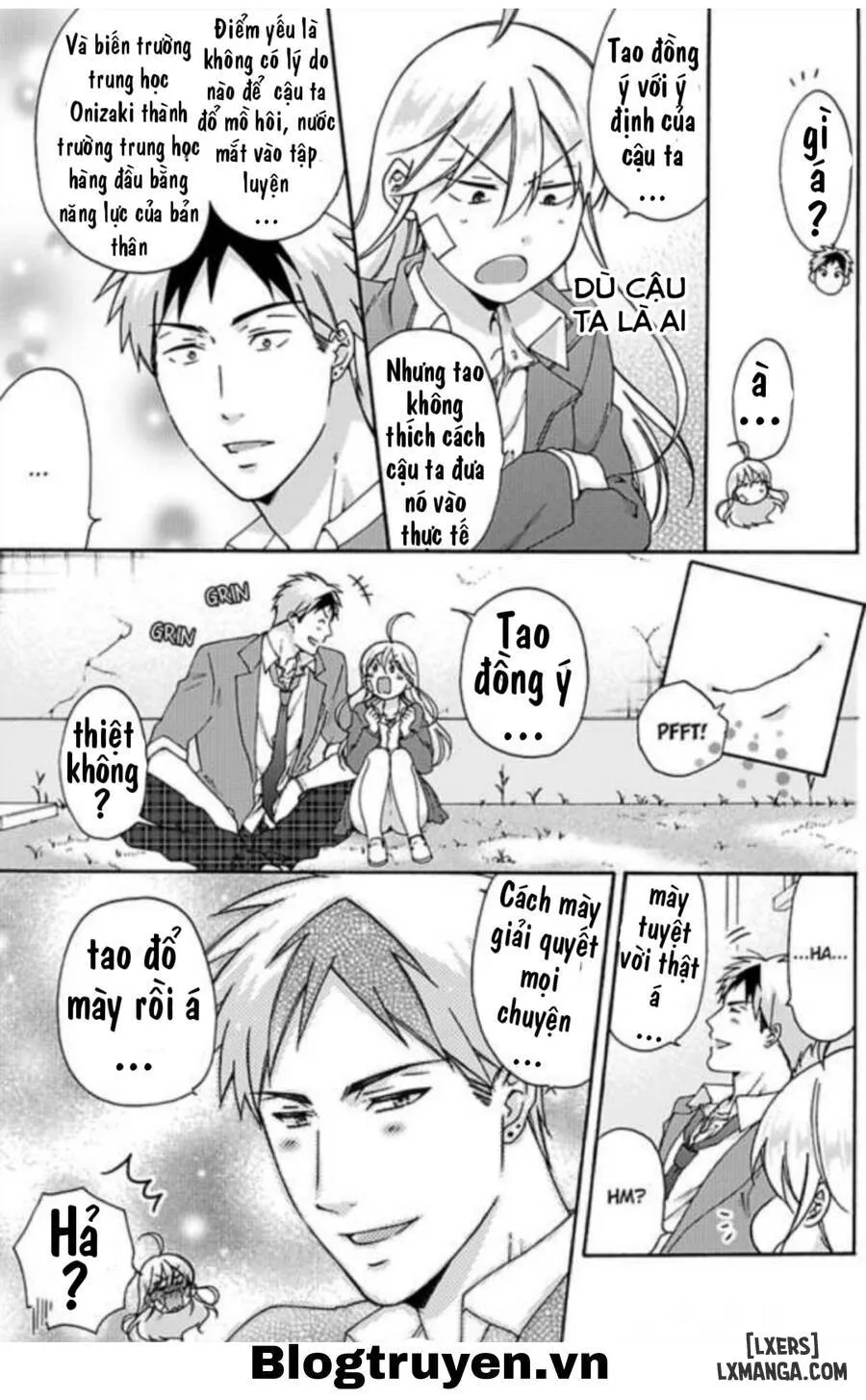 HentaiVN.net - Ảnh 3 - Nyotaika Yankee Gakuen: Ore no Hajimete, Nerawaretemasu! - Chap 30