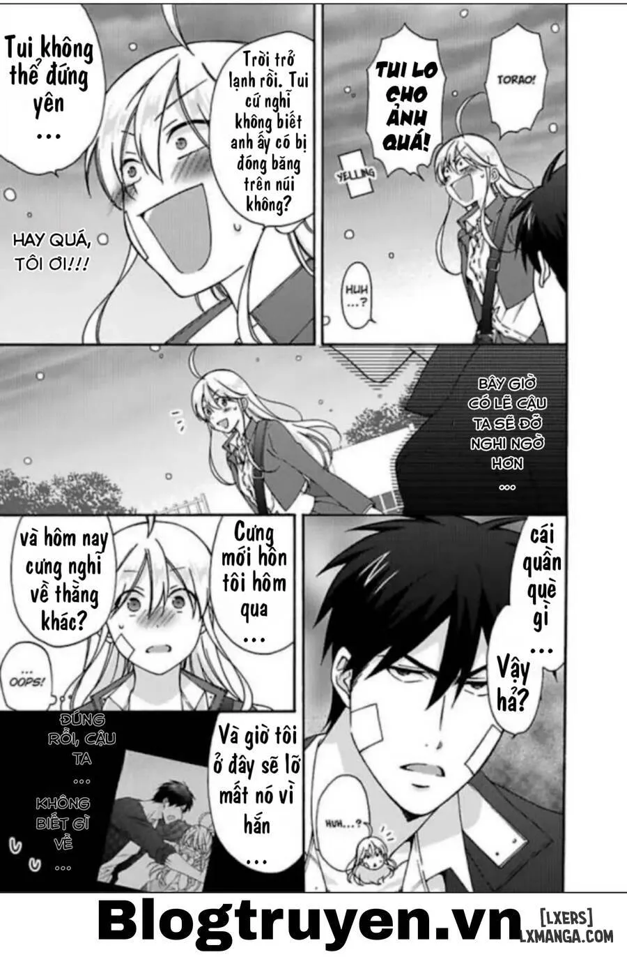 HentaiVN.net - Ảnh 13 - Nyotaika Yankee Gakuen: Ore no Hajimete, Nerawaretemasu! - Chap 31