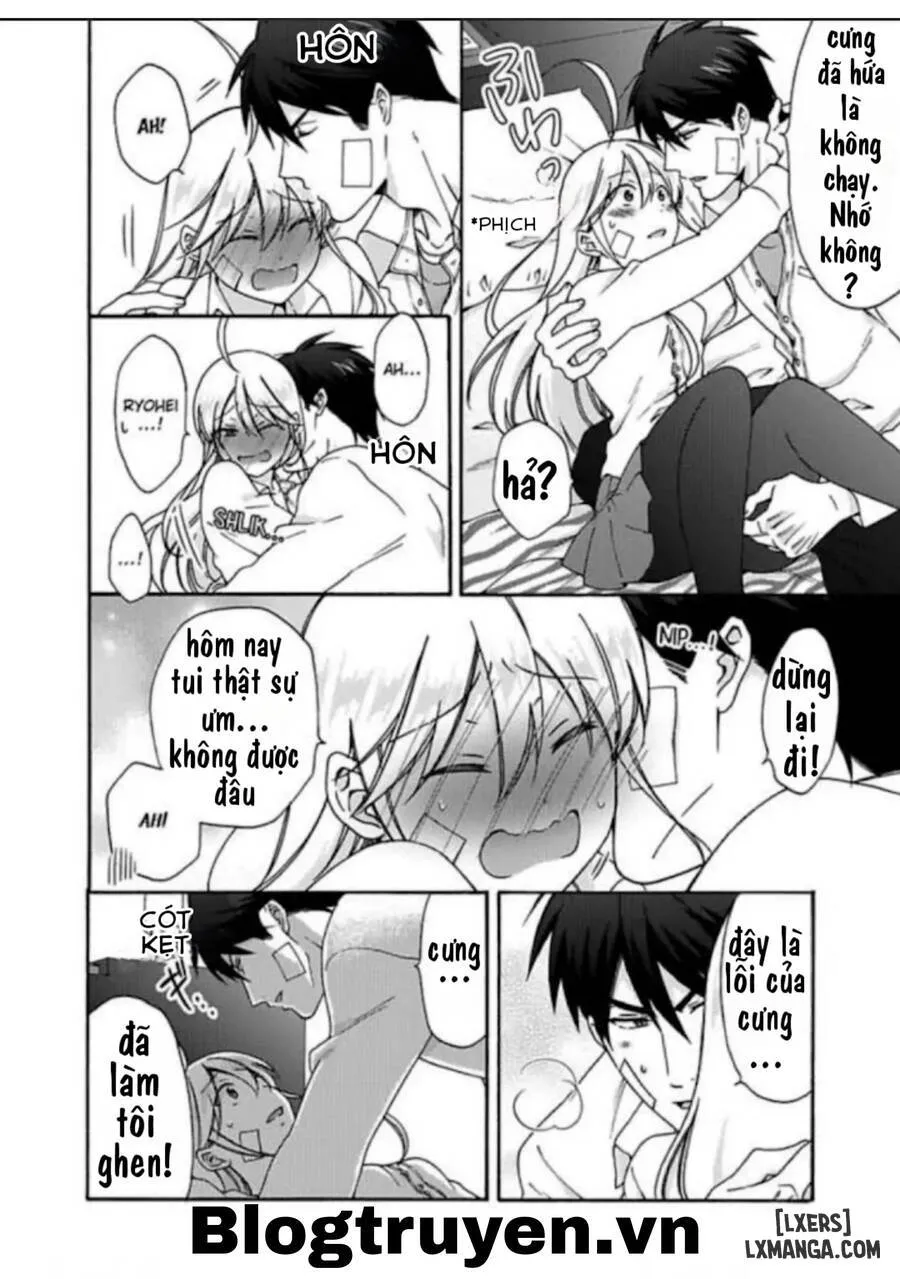 HentaiVN.net - Ảnh 16 - Nyotaika Yankee Gakuen: Ore no Hajimete, Nerawaretemasu! - Chap 31